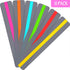 Guided Reading Strips Highlight Strips Colored Overlay Bookmarks Help with Dyslexia for Crystal Children (6 Pieces)