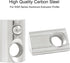 Kyuionty 30 4040 M8 40 8mm Pcs Series Half Round Roll in Spring T Nuts, Carbon Steel Roll Ball Elastic Nuts
