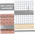PRETYZOOM Pegboard Shelves Wall Peg Board Kit Tool Organizer Accessories Storage Construction Workbench Craft Room