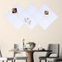 Large Felt Cork Board 47"x35", 12 Pack 11.8"x11.8" Wall Tiles with 60 Push Pins and Adhesive Tabs