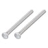 Hex Bolts (M12-1.75x150mm) 2Pcs, 304 Stainless Steel Fully Threaded Hex Head Machine Screws for Furniture Repair, Silver