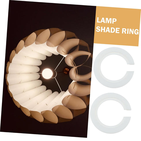 24pcs Commercial jojofuny Lamp Shade Conversion Lightweight Adapter for Table and Floor Lamps Easy to Install for Home