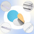 Zyghjort 20PCS Counter Round Metal Adhesive Strips for Magnetic Under Cabinet Lights, Under Cabinet Lights Magnetic
