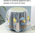NentMent 2 Pack Countertop Air Fryer Cover Embroidery Lace Digital Air Fryer Dust Cover Top Covers for Compact Airfryer