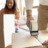 Rapid-Replace Packing Tape Dispenser Gun, Lightweight Ergonomic Heavy Duty Tape Cutter for Carton and Box Sealing