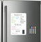 Magnetic Whiteboard for Fridge, Small Dry Erase Board with 4 Markers & 1 Eraser, 8.5 x 11 for Home & Office