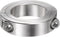 HARFINGTON 304 Stainless Steel Double Split Axle Clamp-On Shaft Collar for 1-3/4" Rod