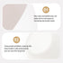 4pcs Set Uonlytech Plastic Horseshoe Lamp Shades Floor Lamp Shade White Replacement Bowl for Table
