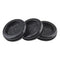 6 Pack Rubber Grommet, 2" Inside Diameter, 2-3/8" Drill Hole Firewall Plug for Wire Protection, Double Sided Round