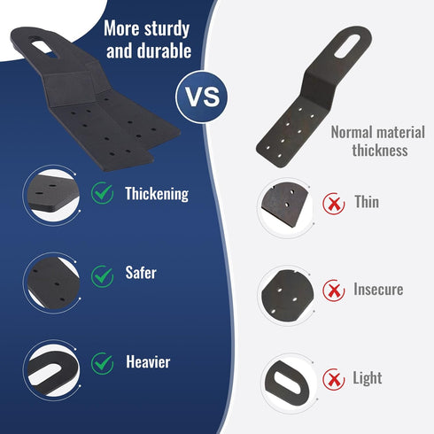 Permanent Roof Anchors - Lightweight Rustproof Aluminum Alloy Arrest Anchor for Roof Tie-Off