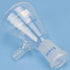 100 ml Filtering Flask with 24/40 Standard Taper Joint, High Borosilicate Glass Filter Flask, Bolt Neck with Tubulation