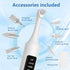 VixFonuy 6 5 Teeth Polisher Kit: Heads, Speed Modes - for Teeth Cleaning Tools, Suitable for Daily Home Use,USB
