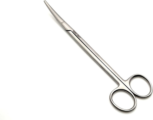 (7" Metzenbaum Dissecting Scissors with Gold Rings- Long Slim Precision Scissors made of Medical Grade Premium Quality