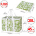 1-Pack Commercial CIVJET Insulated Reusable Grocery Shopping Bags, X-Large Insulated Food/Pizza Delivery Bag