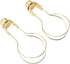 Bulb Bulb 2pcs Clip On Lampshade Holder, Clip Adapter Metal Firm Fixing with Finial Top for Floor Lamp (Golden)