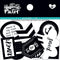 Illustrated Faith - Designer Paper Clips - Black and White Pattern by Dayspring
