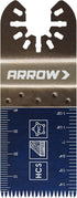 Arrow OSCELEC1-EK Oscillating Tool Accessory Kit, 4-Piece for Drywall, PVC, Wood, Includes 2 Japanese Tooth Blades