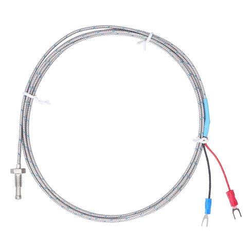 WRNT-02 M8 K-Type Thermocouple, Scanners & Testers Temperature Probes Sensor Wire Screw Temperature Probe 0-600?