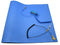 ESD High Temperature Mat Kit, 16" x 24" x 0.08", Blue Anti-Static Mat with Wrist Strap and Grounding Cord
