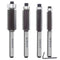 4pcs Flush Trim Router Bit 1/4 Inch Shank, Top Bearing Template Router