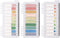 Morandi Sticky Notes | Writable Index Tabs | Set of 10 x 3 Packs | Colorful Macaron Memo Stickers