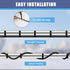 12FT Pipe Heating Cable - Heat Tape for Water Pipe Freeze Protection, 120V De-Icing Cable