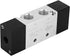 1/4in 5 Way Air Valve, 2 Position Inlet/Outlet 4A220-08 Pneumatic Valve for Mechanical and Textile Equipment