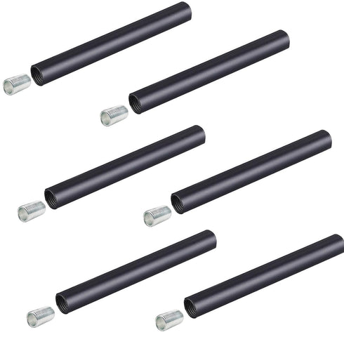 XFJYMXDM 6 PCS 5.91 Inches M10 Threaded Extension Rod, Down Rods for Pendant