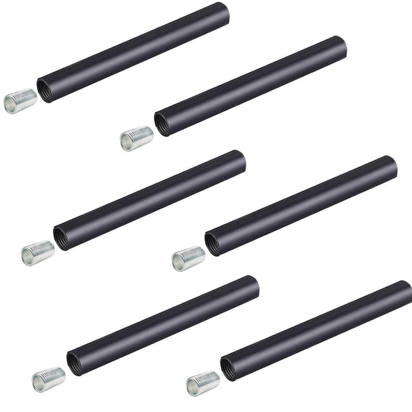 XFJYMXDM 6 PCS 5.91 Inches M10 Threaded Extension Rod, Down Rods for Pendant