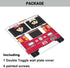 Cute Cartoon Fire Truck Light Switch Cover, Male and Female Firefighters 2-Gang Toggle Wall Plate for Teen Room