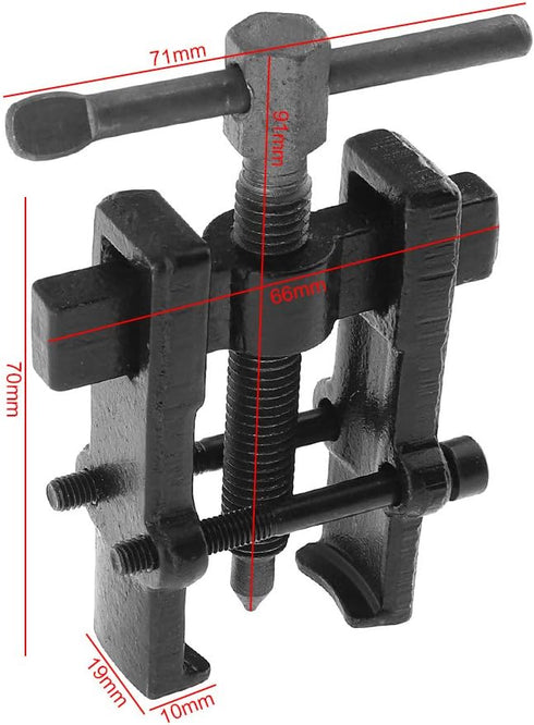 2 Inch Two Claw Puller, Separate Lifting Device for Bearing Maintenance, Auto Mechanic Hand Tools