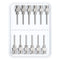 PATIKIL 12Pcs 14Ga x 0.5 Inch Stainless Steel Dispensing Needle Tips, Blunt Tips Luer Lock
