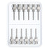 PATIKIL 12Pcs 14Ga x 0.5 Inch Stainless Steel Dispensing Needle Tips, Blunt Tips Luer Lock