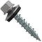 Metal Roofing Screws: (250) 10 x 1" NO Paint Galvanized Hex Head Sheet Metal Roof Screw with EPDM Washer