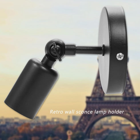 Beufee E27 Wall Sconce, Wall Lamp Industrial Wall Light Fixture Industrial Wall Light Fixture Bar Coffee Shop Corridor