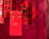 Honbay 10PCS Chinese Red Envelopes, Lucky HongBao Money Pockets, 17.7x8.5cm/6.97x3.35inch - Prosperity and