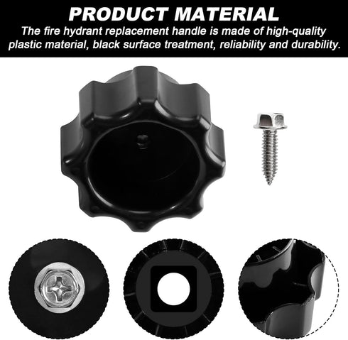 Wall Hydrant Handle Kit for Prier, 630-7965, Compatible with Prier Mansfield 300 400 500 Outdoor Faucet Handle