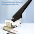 M&G Heavy Duty Stapler, 1000 Staples, 100 Sheet High Capacity, Large Metal Office Stapler - Black & White