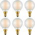 G16.5/Type G E12 Dimmable LED Filament Bulb, 4W 3000K Warm White Frosted