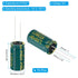 PATIKIL 16V 4700uF Electrolytic Capacitors, 10Pcs 13x25mm Aluminum High Frequency Capacitors for Circuit Boards