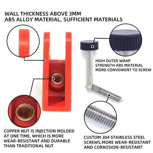 Circuit Breaker Lock Device for Universal Single and Multi Pole Breakers Lockout (BR-8038)
