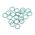 uxcell Fluorine Rubber O-Rings, 9mm OD 7mm ID 1mm Width FKM Seal Gasket, Green, Pack of 20 for Machinery Plumbing