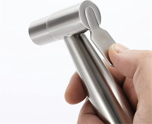 IJPDXOLBQ Set Handheld ToiletSprayer, Wall Mounted Stainless Steel BrushedFaucet, Bathroom Cloth Diaper Sprayer