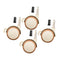 IMIKEYA 4pcs Rolling Cart for Nursery Silent Furniture Wheels Swivel Casters Brake