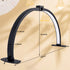 Ayshone Desk,29In Holder,3000-6000K Half Moon Light for Nail Half Moon Lamp with Phone Nail Lamp Perfect LED Machine