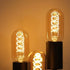 Vintage T14 LED Spiral Filament Bulb, 4W Equivalent E26 40 Watt Warm White 2200K Dimmable AC120V 400LM