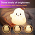 13 3 1) Ghost Night Light for Kids,Halloween Night Light with Interactive Sound Effects ,Cute Silicone Light