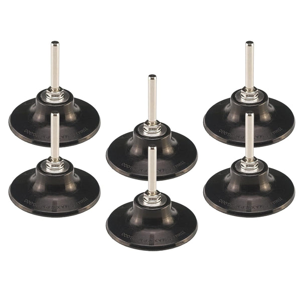 3 Inch Quick Change Disc Pad Holder, 6 Pcs Fast Lock Disc