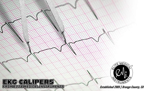 EMI Basix EKG Caliper and EKG Ruler Combination Set EKR-203