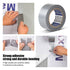 Heavy Duty Waterproof Duct Tape - 1.88 in 35 Yards Silver Tearable Tape with Strong Adhesive for Home Repair